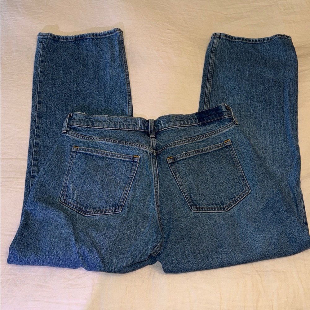 Abercrombie - Curve Love Low Rise Baggy Jean - Picture 3 of 6